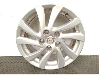 Replacement rim for Mazda 5 (CW) 1.8 MZR OEM IAM reference 9965B66560 R16X61/2J52.5 