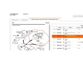 Recambio de molduras delanteras para mazda 5 (cw) 1.8 mzr referencia OEM IAM C51369165 C5136916YA 