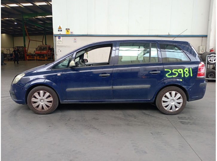 opel zafira / zafira family b (a05) del año 2007