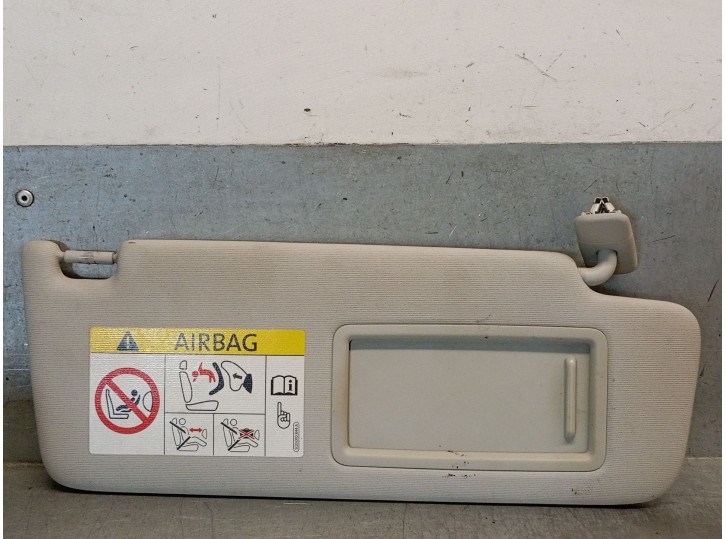 Recambio de parasol derecho para seat leon st (5f8) 1.6 tdi referencia OEM IAM 5F0857552CJ 5F0857552CJ 