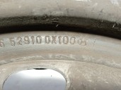 Recambio de llanta para hyundai i10 i (pa) 1.2 referencia OEM IAM 529100X100 R14X5JET46 