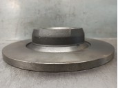 Replacement rear brake disc for Alfa Romeo 75 (162_) 1.6 CAT (162.B2B, 162.B2C) OEM IAM reference 6017143 