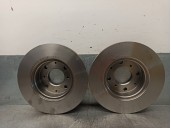 Replacement rear brake disc for mg zs hatchback 120 OEM IAM reference 6018073
