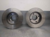 Replacement rear brake disc for audi 80 (613) 1.7 OEM IAM reference 6015364