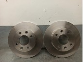 Recambio de disco freno delantero para renault fuego (136_) 2.1 td referencia OEM IAM 6010103 