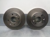 Recambio de disco freno delantero para renault fuego (136_) 2.1 td referencia OEM IAM 7700649850 7701466542 BREMBO