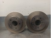 Replacement rear brake disc for Ford Scorpio I (GAE, GGE) 2.5 TD OEM IAM reference 478196 