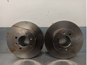 Recambio de disco freno trasero para mg metro 1300 referencia OEM IAM 0986478819 