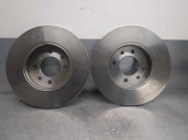 Replacement rear brake disc for Renault Espace I (J11_) 2.2 Quadra OEM IAM reference 7700764192 