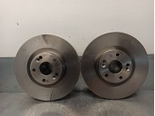 Replacement front brake disc for Renault Espace III (JE0_) 3.0 V6 24V (JE0G, JE0R) OEM IAM reference 7701206673 