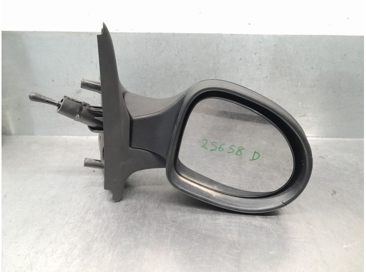 Replacement right wing mirror for Renault Twingo II (CN0_) 1.5 dCi (CN0E) OEM IAM reference 7701067333 7701067333 