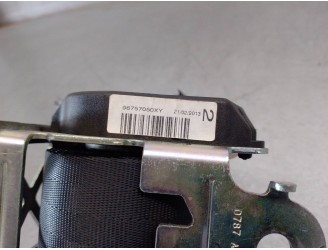 Replacement rear right seat belt for Citroën C-Elysee (DD_) 1.6 HDi 92 OEM IAM reference 96757050XY 4 DOORS