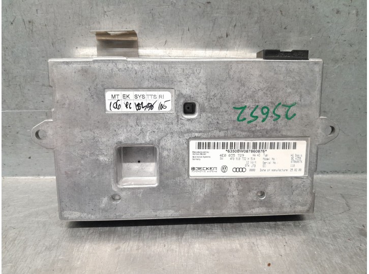 Recambio de modulo electronico para audi a6 c6 (4f2) 2.7 tdi quattro referencia OEM IAM 4E0035729 87860876