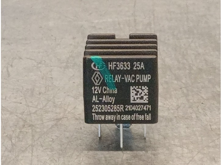 Recambio de rele para dacia spring ev (b6m1) referencia OEM IAM 252305285R HF363325A