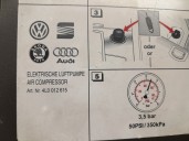Replacement spare wheel tool for Audi Q5 (8RB) 3.0 TDI Quattro OEM IAM reference 4L0012615 