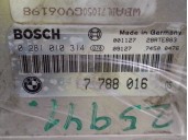 Replacement engine control unit ECU for BMW 5 (E39) 530 D OEM IAM reference 7788016 0281010314