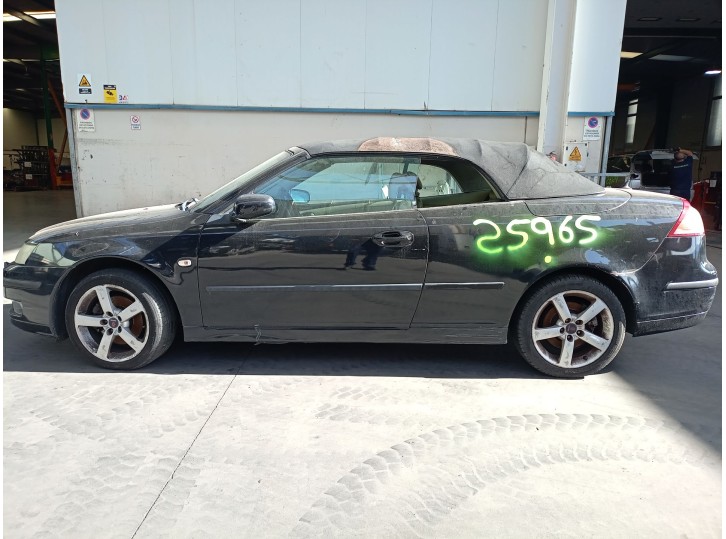 saab 9-3 descapotable (ys3f) del año 2007