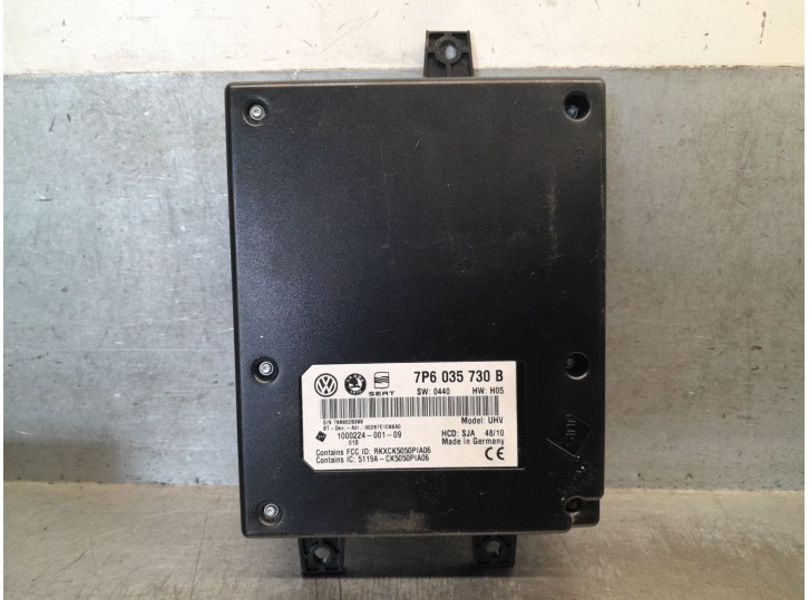 Recambio de modulo electronico para volkswagen golf vi variant (aj5) 1.6 tdi referencia OEM IAM 7P6035730B 7P6035730B 