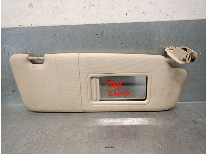 Recambio de parasol derecho para audi a5 (8t3) 2.7 tdi referencia OEM IAM 8K0857552F 8K0857552F 