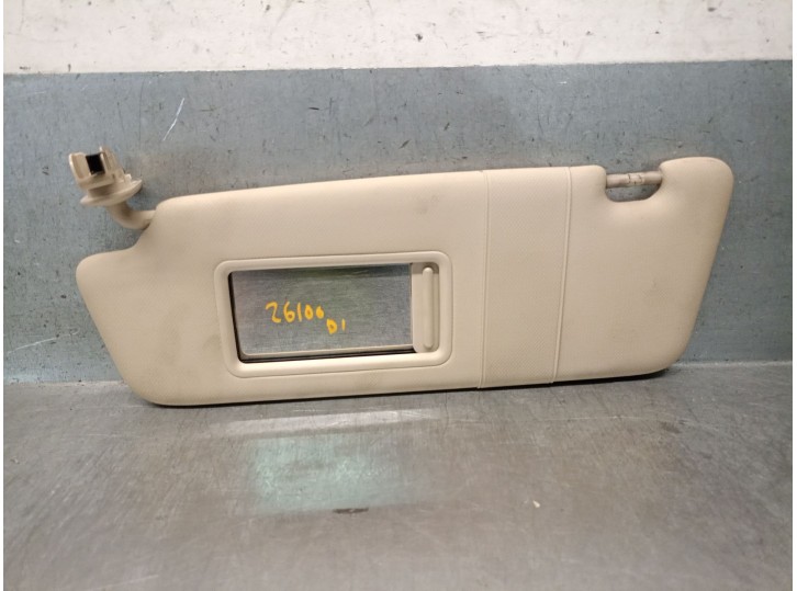 Recambio de parasol izquierdo para audi a5 (8t3) 2.7 tdi referencia OEM IAM 8K0857551F 8K0857551F 