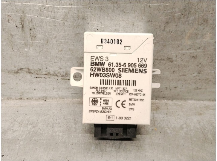 Recambio de modulo electronico para bmw 3 compact (e46) 320 td referencia OEM IAM 61356905669 62WB800