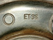 Recambio de llanta para renault 19 ii chamade (l53_) 1.4 referencia OEM IAM 7701349833 R135.50BX13CHET36
