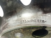 Recambio de llanta para audi a4 b9 (8w2, 8wc) 2.0 tdi referencia OEM IAM 8W0601025C R177.5JX17H2ET38 
