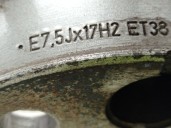 Recambio de llanta para audi a4 b9 (8w2, 8wc) 2.0 tdi referencia OEM IAM 8W0601025C R177.5JX17H2ET38 