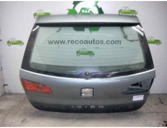Replacement rear tailgate for Seat Ibiza (6L1) 1.9 TDI OEM IAM reference GREEN, WITHOUT RIGHT PILOT MB
