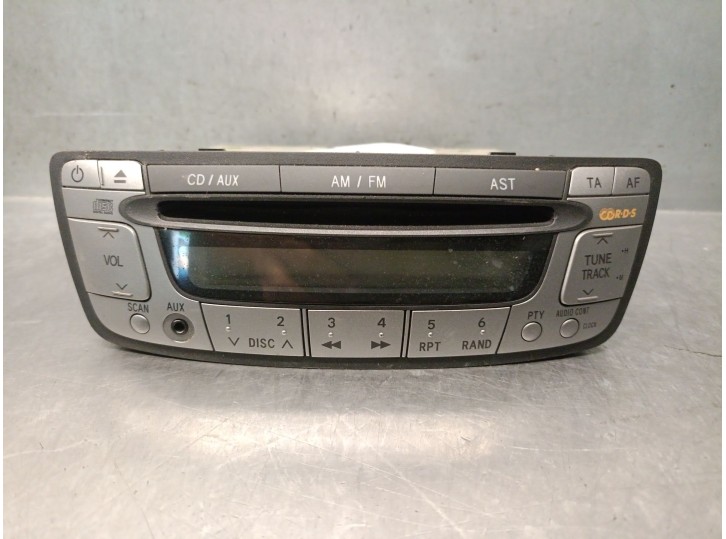 Recambio de sistema audio / radio cd para peugeot 107 (pm_, pn_) 1.0 referencia OEM IAM 861200H010 6564K6 