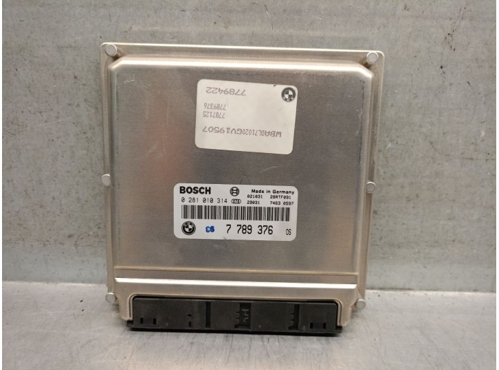 Recambio de centralita motor uce para bmw 5 (e39) 530 d referencia OEM IAM 7789376 7789376 0281010314