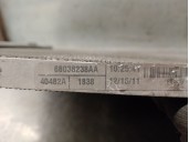 Recambio de radiador agua para fiat freemont (345_) 2.0 jtd referencia OEM IAM 68038238AA K68038238AA 