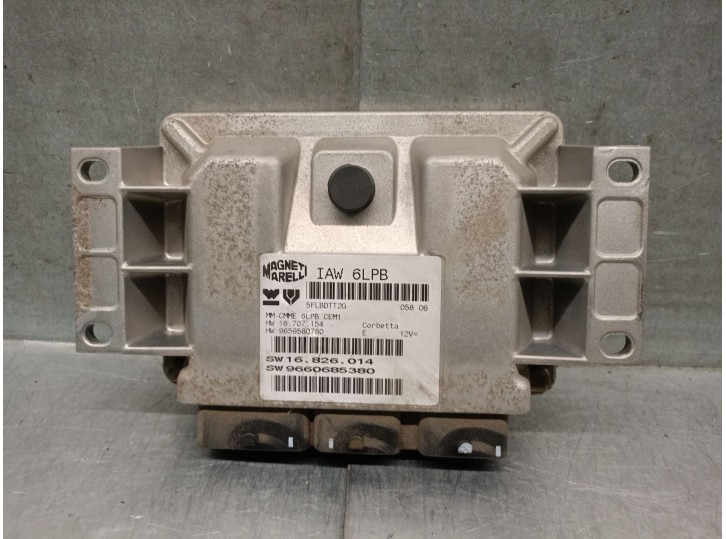 Replacement engine control unit uce for peugeot 407 (6d_) 2.0 16v (6drfjc, 6drfje, 6drfjf) OEM IAM reference 9660685380 1682601