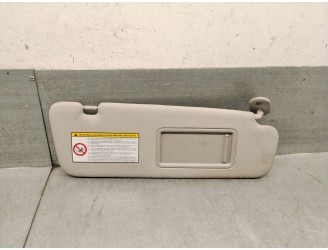 Replacement right sun visor for Hyundai ix20 (JC) 1.4 OEM IAM reference 852201P000ED 852201P000ED 