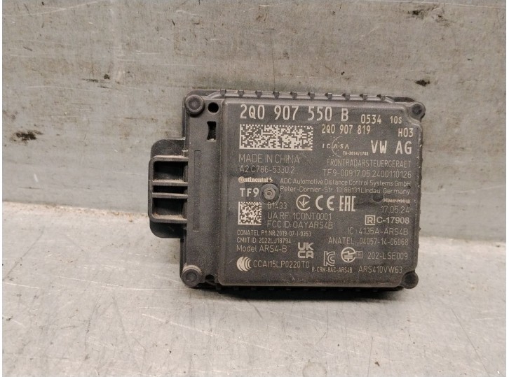 Recambio de modulo electronico para seat arona (kj7, kjp) 1.0 tsi referencia OEM IAM 2Q0907550B A2C78653302