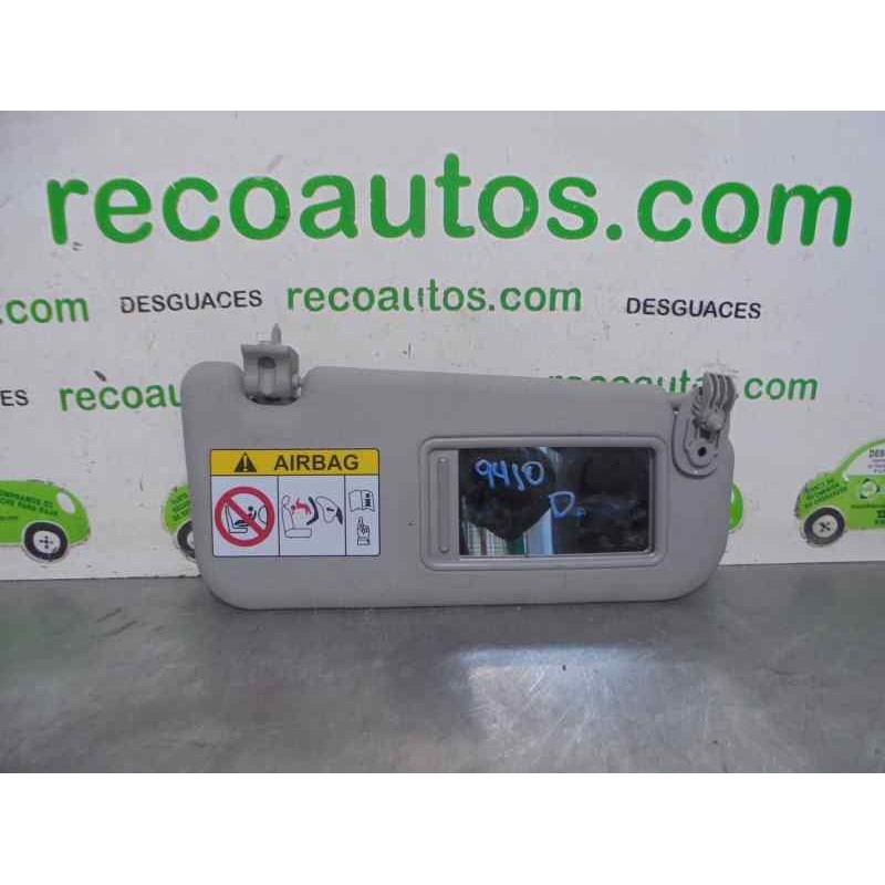 Recambio de parasol derecho para kia rio 1.1 crdi cat referencia OEM IAM   