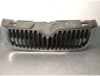 Replacement front grille for Skoda Fabia II Combi (545) 1.6 TDI OEM IAM reference 5J0853668C 5J0853668C 