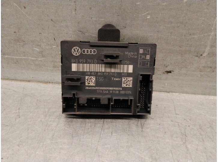 Recambio de centralita cierre para audi a5 (8t3) 2.0 tfsi referencia OEM IAM 8K0959793D