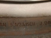 Recambio de llanta para nissan note (e12) 1.5 dci referencia OEM IAM 403003VU0B R1551/2JX15H2ET40 