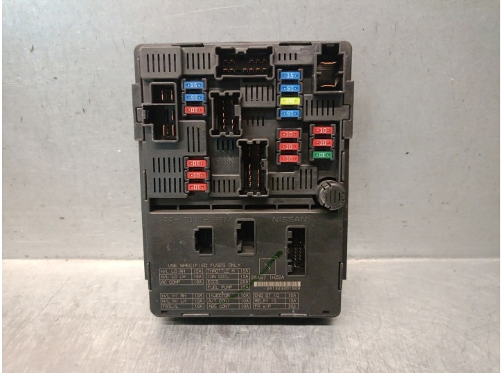 Replacement relay / fuse box for Nissan Note (E12) 1.5 dCi OEM IAM reference 284B71HZ2A