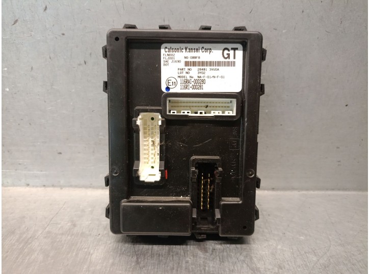 Replacement comfort module for Nissan Note (E12) 1.5 dCi OEM IAM reference 284B13VU0A
