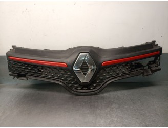 Replacement front grille for Renault Twingo III (BCM_, BCA_) 0.9 TCe 90 OEM IAM reference 622566433R 623103VU0A 
