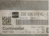 Replacement engine control unit (ECU) for Seat Ibiza IV (6J5, 6P1) 1.2 OEM IAM reference 03E906019AL 5WA11022