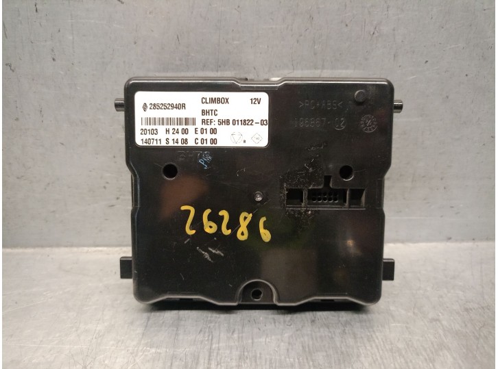 Replacement electronic module for renault twingo iii (bcm_, bca_) 0.9 tce 90 OEM IAM reference 285252940R 5HB01182203