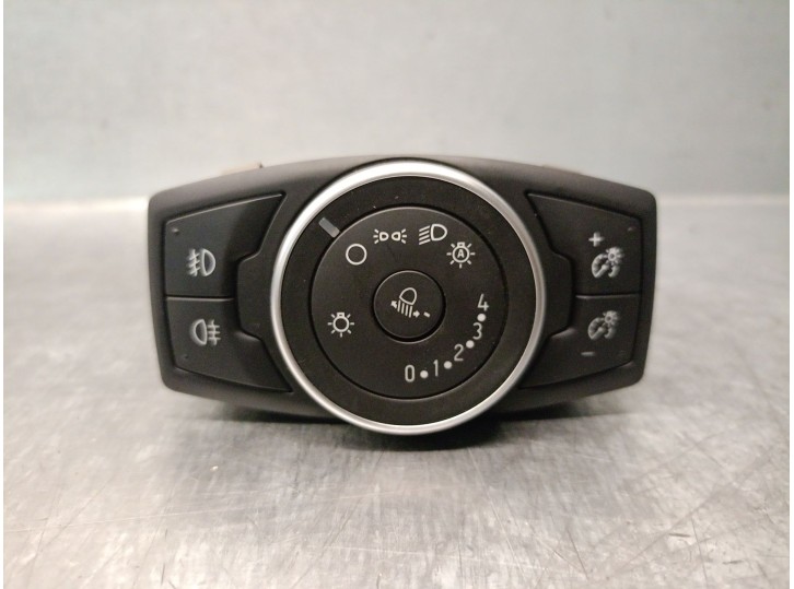 Replacement dashboard light switch for Ford Focus III 1.6 TDCi OEM IAM reference F1ET13A024CA 10103849