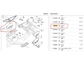 Recambio de molduras delanteras para fiat multipla (186_) 1.9 jtd 115 referencia OEM IAM 735333391 