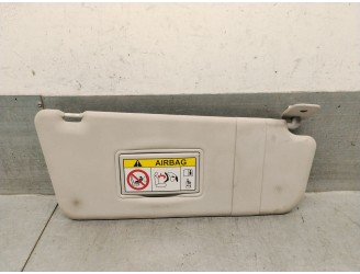 Replacement right sun visor for Citroën Berlingo Multispace (B9) 1.6 HDi 75 / BlueHDi 75 OEM IAM reference 16128210BJ 16064158