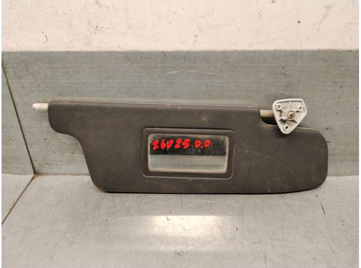 Recambio de parasol derecho para peugeot 205 ii (20a/c) 1.1 referencia OEM IAM H1A 