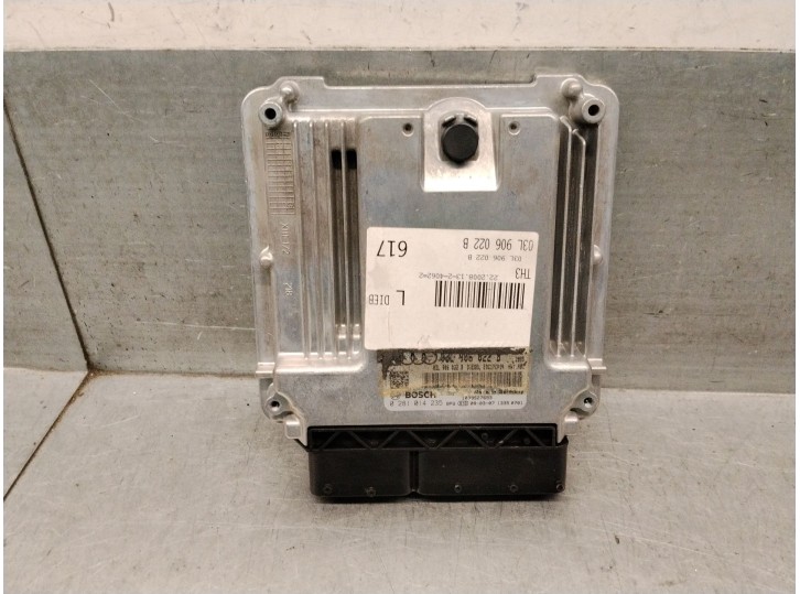 Replacement engine ECU for audi a4 b8 (8k2) 2.0 tdi OEM IAM reference 03L906022B 0281014235
