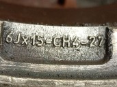 Recambio de llanta para citroën c2 (jm_) 1.4 referencia OEM IAM 5402G3 R156JX15CH4-27 